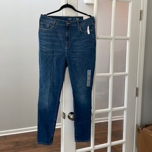 Old Navy Rock Star stretch jeans 14-18